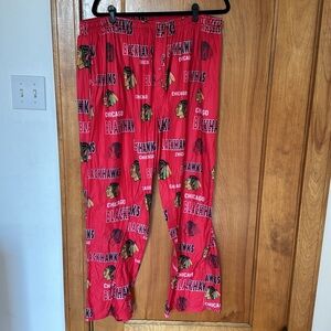 Chicago Blackhawks NHL Apparel Pajama Lounge Pants